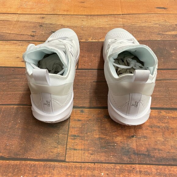 Jordan Men's Why Not Zero.4 "White/Silver" Basketball Shoes - Picture 4 of 6